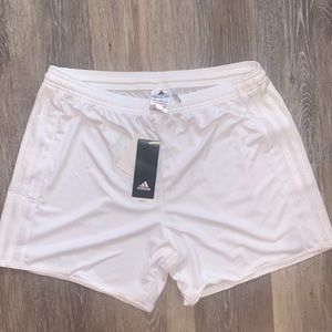 White Adidas Climacool Shorts - NWT